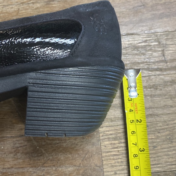 Essential Fly London, chunky heel Mary Jane’s mix of Patton, leather and suede - Picture 6 of 11